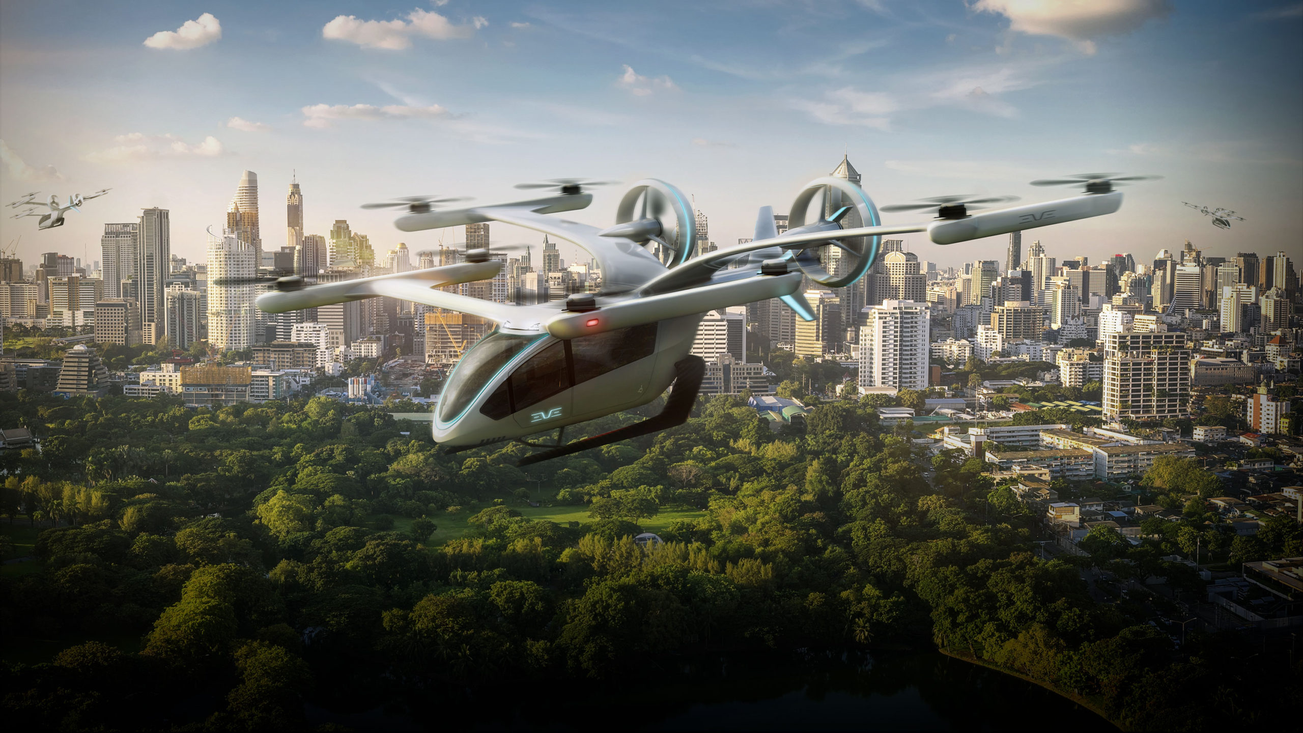 Eve, the first spin-off from EmbraerX, is launched to shape the future of Urban Air Mobility