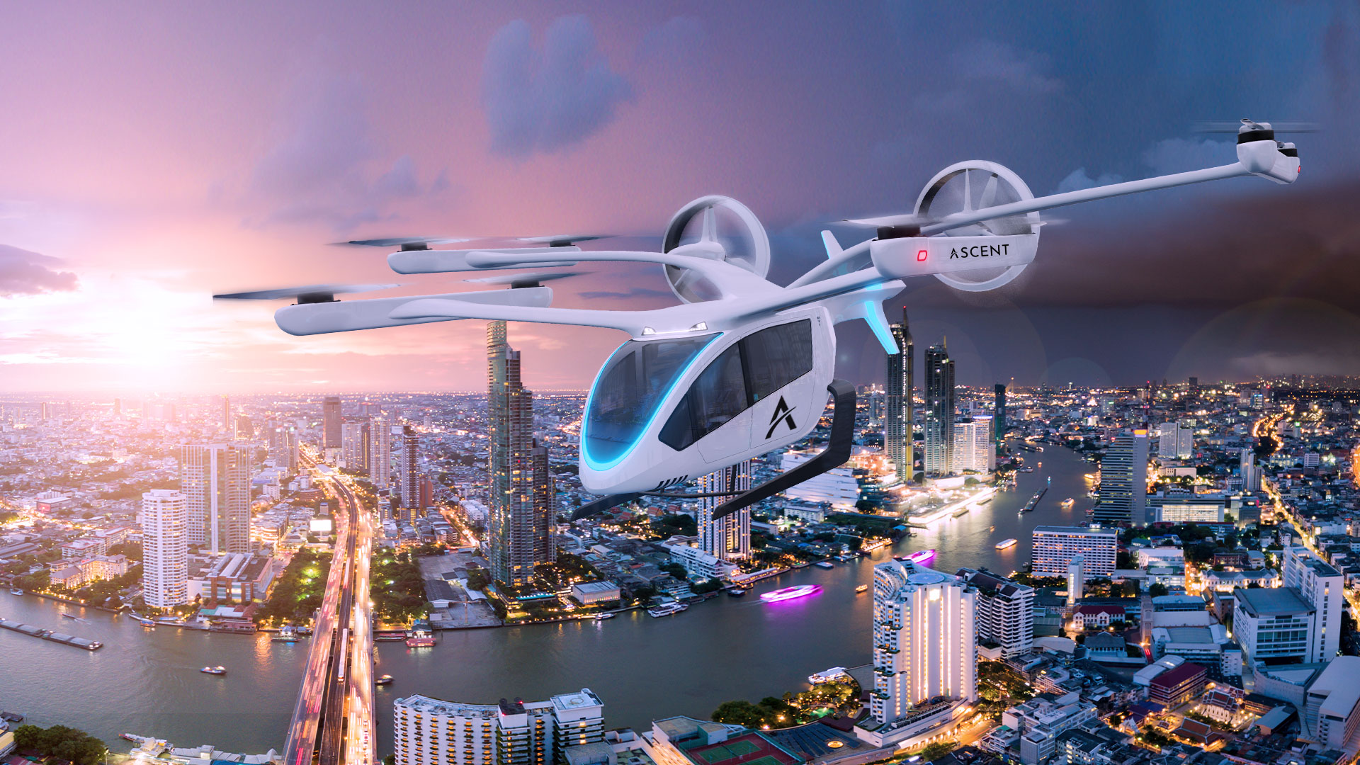 Eve Urban Air Mobility announces partnership with Ascent