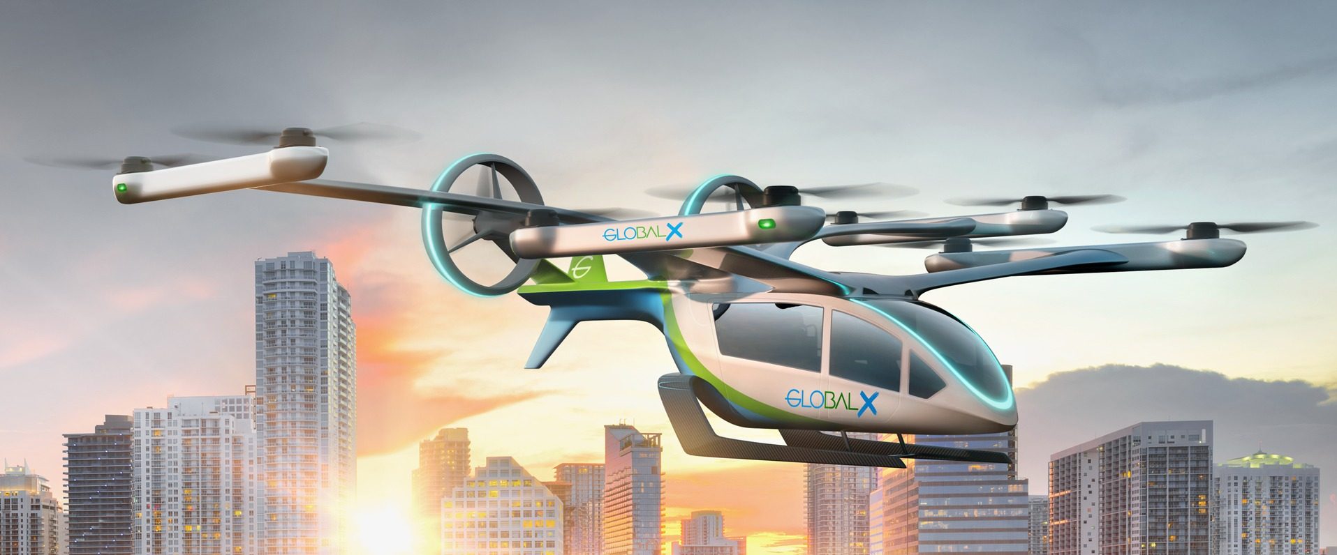 Eve and Global Crossing Airlines sign Letter of Intent for up to 200 eVTOL aircraft and enable future collaboration for UAM