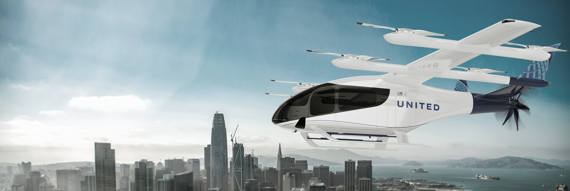 United Airlines and Eve Air Mobility Collaborating to Bring First Electric Commuter Flights to San Francisco