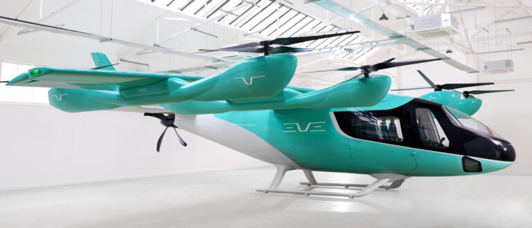Eve Air Mobility Selects BETA Technologies as Pusher Motor Supplier.