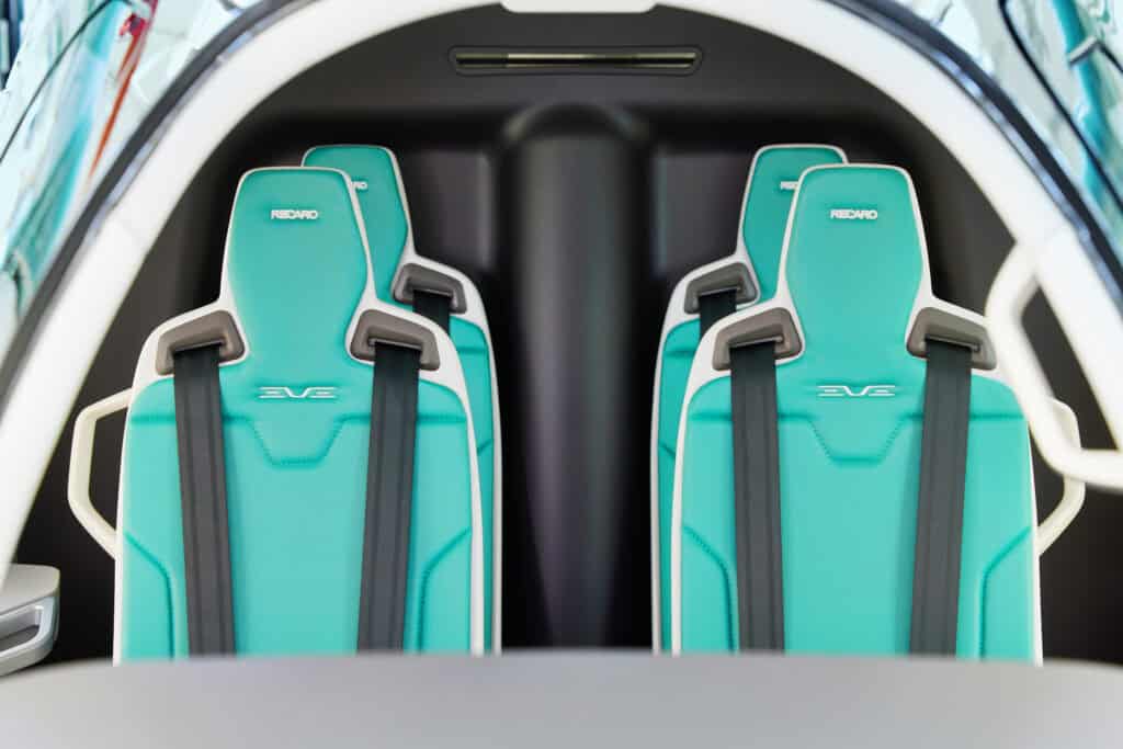Eve eVTOL Mockup | Seats