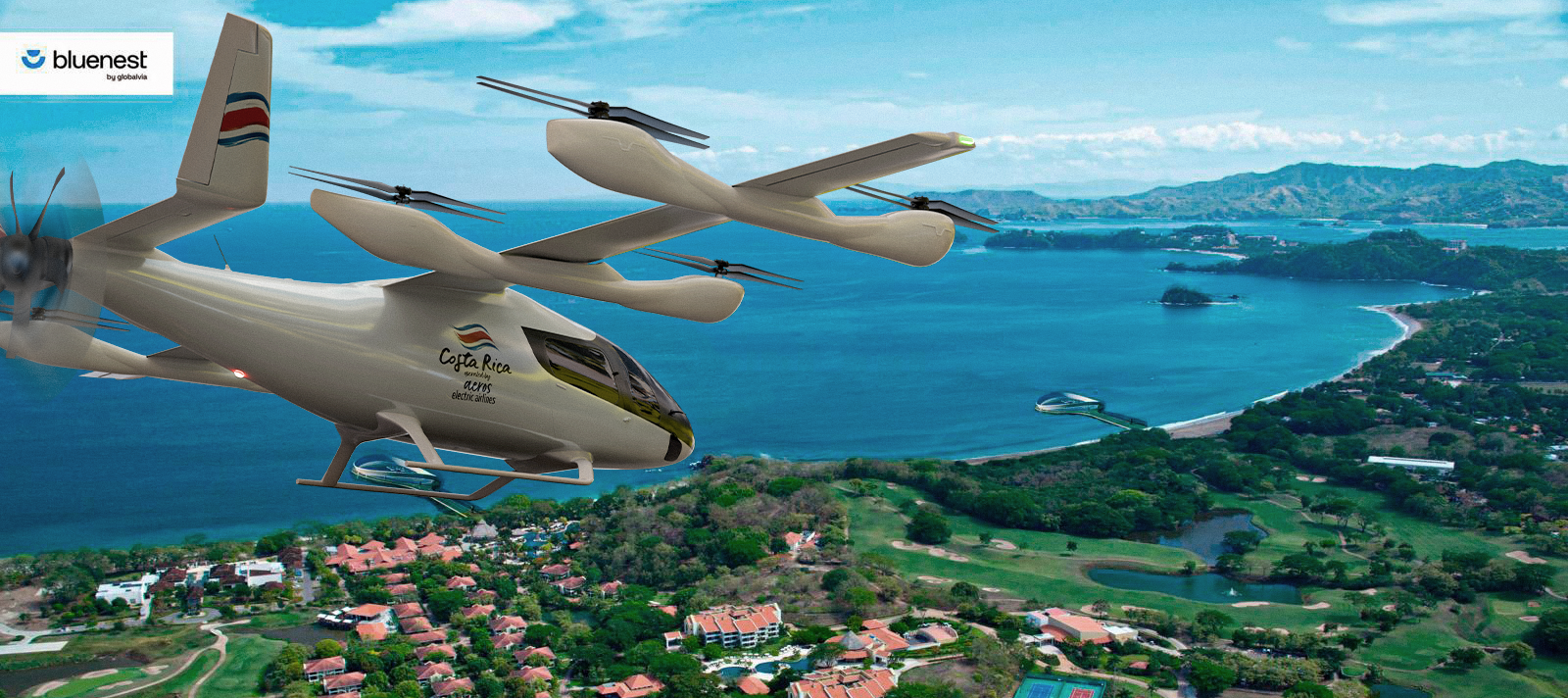 Eve Air Mobility, Aerosolutions, and Bluenest by Globalvia Sign Letter of Intent for up to 50 eVTOLs and TechCare Services
